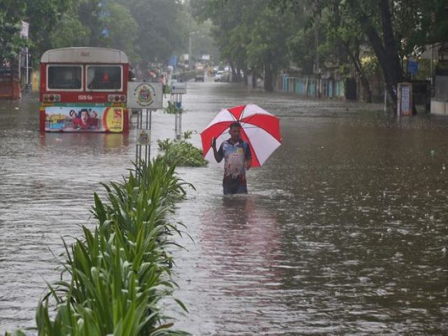 mumabi rain fall