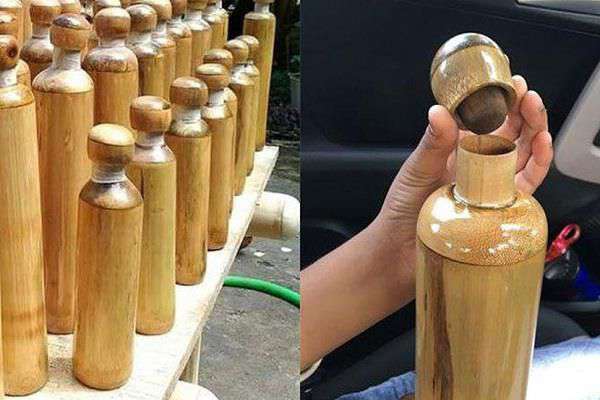 bamboo bottle