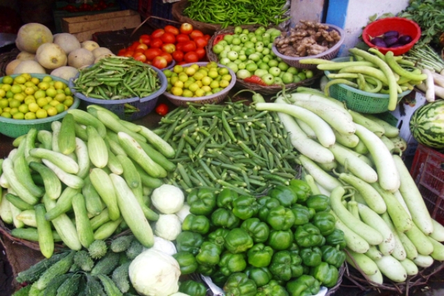 vegetables and ranchi