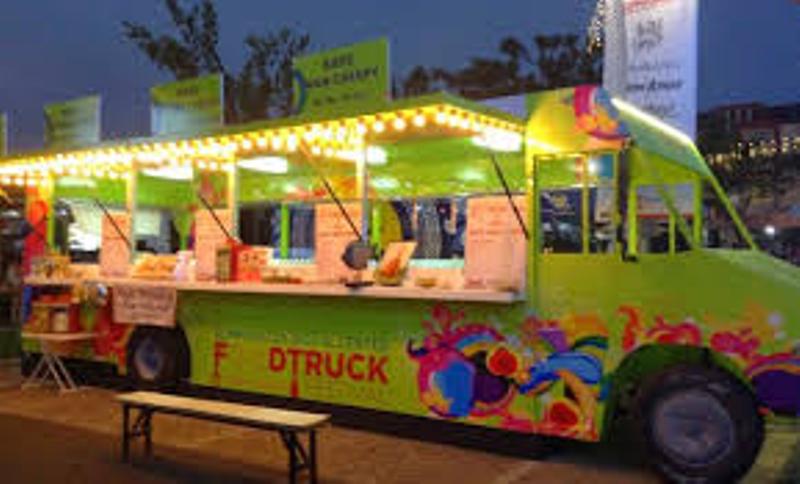 food on wheel