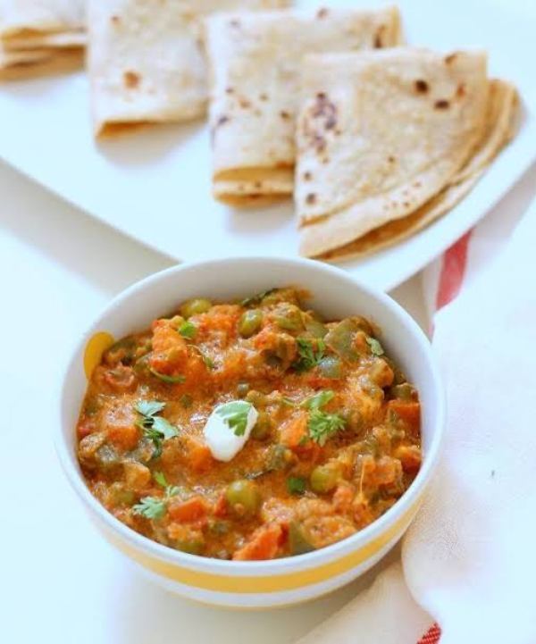 khire ki sbji