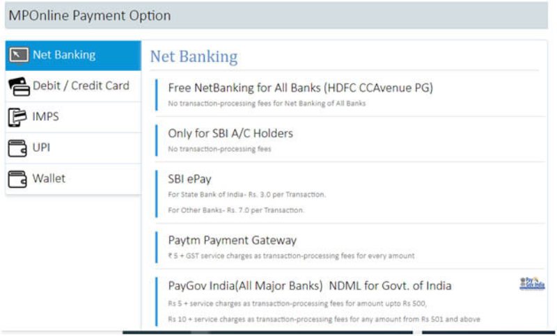 net banking