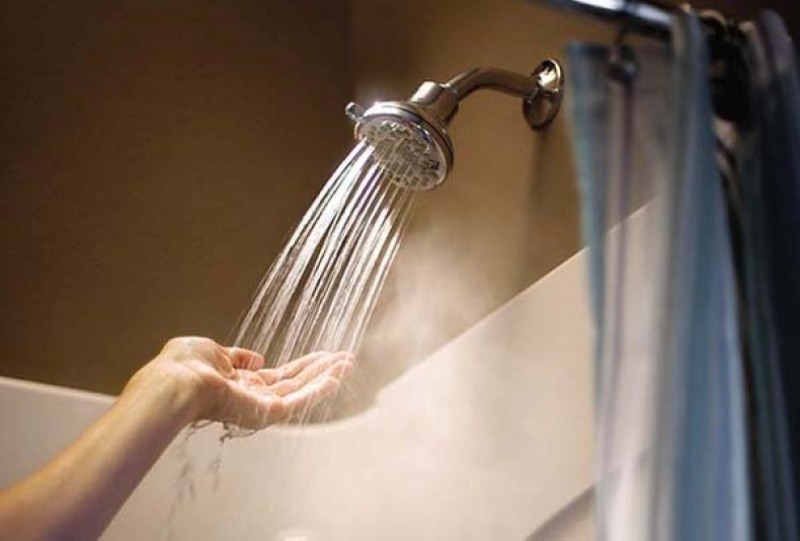 hot water