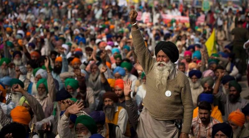 farmer protest on singhu border