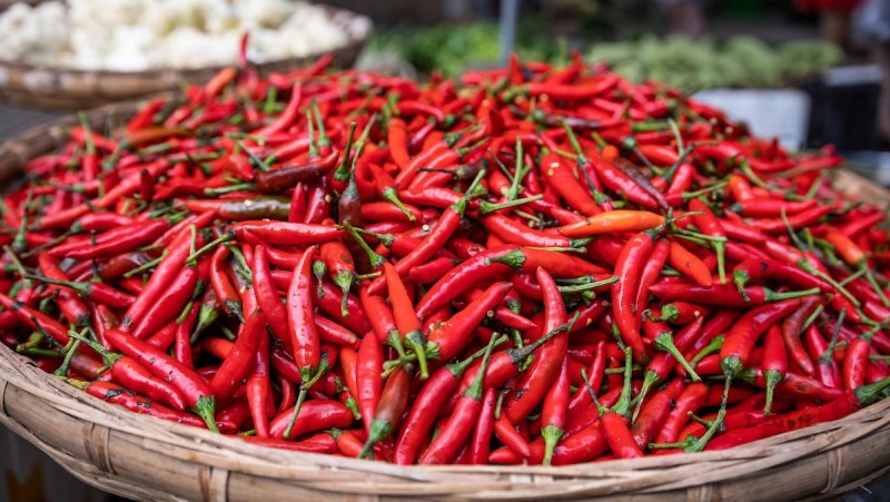 Hot chilies