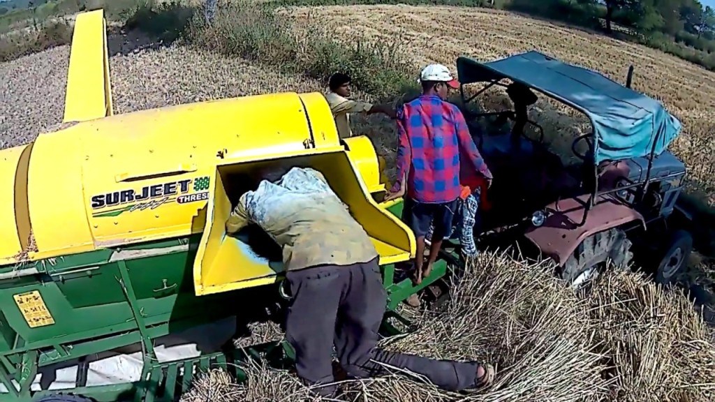 Thresher Accident