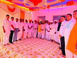 Photo Gallery: Kailash Choudhary visits Barmer parliamentary constituency, see its highlights