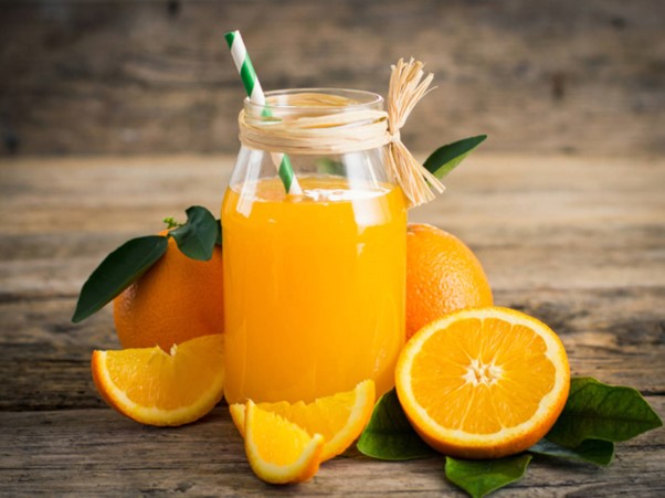संतरे का जूस (Orange juice)