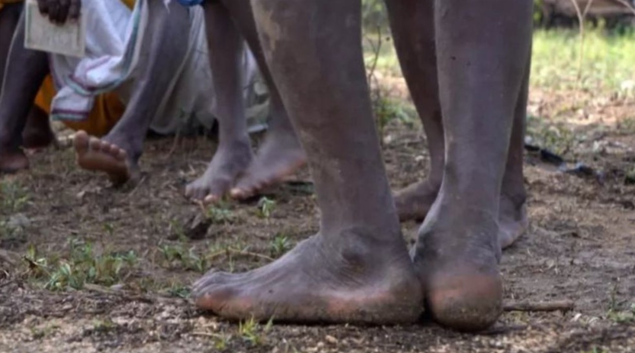 No one in this village wears shoes