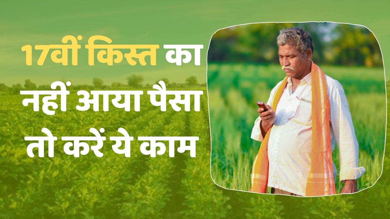 PM-KISAN Yojana की 17वीं किस्त खाते में नहीं आई तो करें ये काम