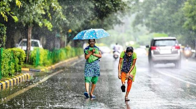 Rain in india