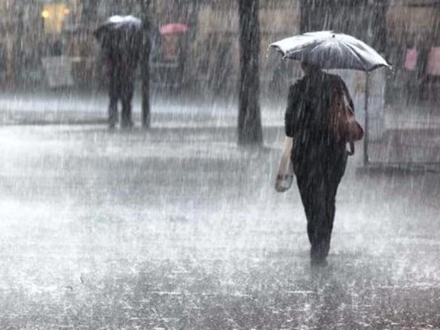 heavy rain